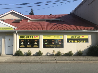 Big Feet Abbotsford Location