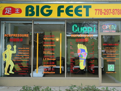 Big Feet Odlin Crescent Location