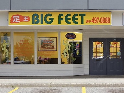 Big Feet N Surrey Location